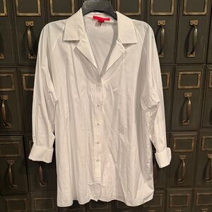SHAMASK White Cotton Shirt